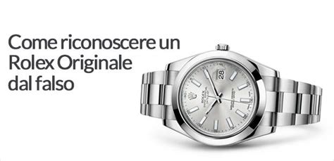 come distinguere rolex falso|In evidenza: come riconoscere un Role.